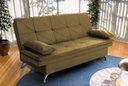 Ver imagem 1 de Sofá Cama Pérsia 3 Lugares Suede Velut - King House
