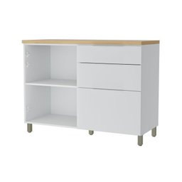 Lavanderia Modulada com Armário Aéreo,1 Balcão e 1 Armário Multiuso 100% Mdf Marquesa - 17