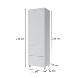 Lavanderia Modulada com Armário Aéreo,1 Balcão e 1 Armário Multiuso 100% Mdf Marquesa - 6