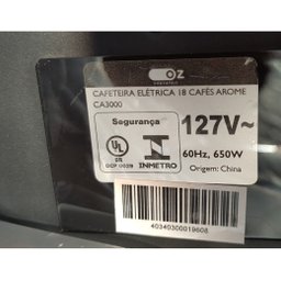 Jarra Compatível e Filtro Reutilizável Cafeteira Oz Arome Ca3000 - 2