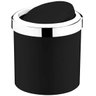 Lixeira Preta com Tampa Basculante Future - 1
