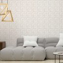 Ver imagem 2 de Papel de Parede Gold Lines 3 Arte Destaque 2 Metros