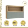Lavanderia Modulada Marquesa com 2 Armários Aéreos e 1 Balcão 1 Porta 100% Mdf - 4