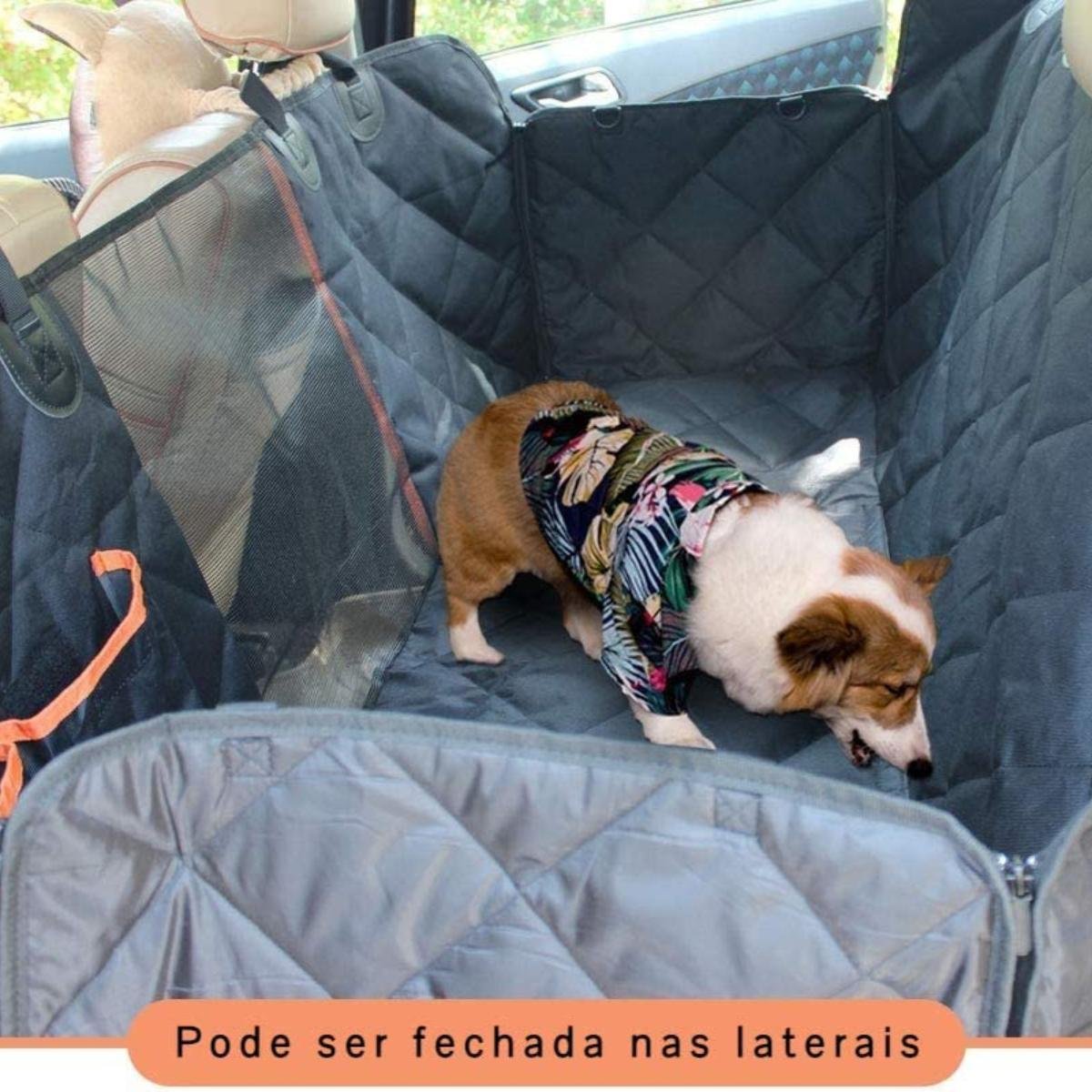 Protetor Capa de Assento Traseiro para Cães de Estimação - 2