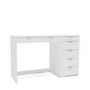 Ver imagem 2 de Escrivaninha Mesa para Escritório com 7 Gavetas 45 x 120cm Casuá Branca Columbus