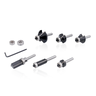 Fresa para Tupia Manual 6 peças Haste 1/4 Bosch Original - 2