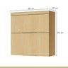 Lavanderia Modulada com 2 Armários Aéreos e 1 Balcão 100% Mdf Marquesa - 7