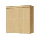Ver imagem 5 de Lavanderia Modulada com 2 Armários Aéreos e 1 Balcão 100% MDF Marquesa Marrom/Branco/Nature