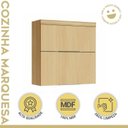 Ver mais imagens de Lavanderia Modulada com 2 Armários Aéreos e 1 Balcão 100% Mdf Marquesa