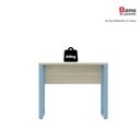 Ver mais imagens de Escrivaninha Mesa Escritório P25 90cm Castanheira e Azul Dali Cinza
