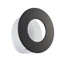 Ver imagem 2 de Arandela de Parede Led Kote Redondo 3000k 7w Bivolt Ø20cm Metal e Alumínio Preto e Branco - Nordecor