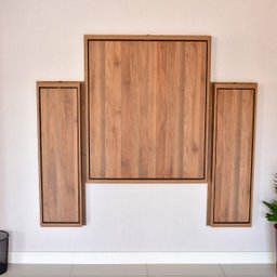 Kit Mesa Dobrável Retrátil de Parede 9 Lugares com Bancos (2,15m) - Noronha - 3