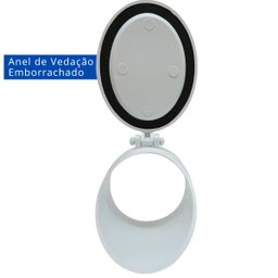 Válvula de Retenção Esgoto para Canos 100mm | Valeplast | 04 Un - 4