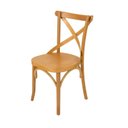 Ver imagem 6 de Conjunto Mesa Jantar Redonda 4 Cadeiras 90cm Madeira Maciça Nozes Lisboa Marrom