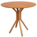 Ver imagem 2 de Conjunto Mesa Lisboa com 4 Cadeiras X Texas Nozes