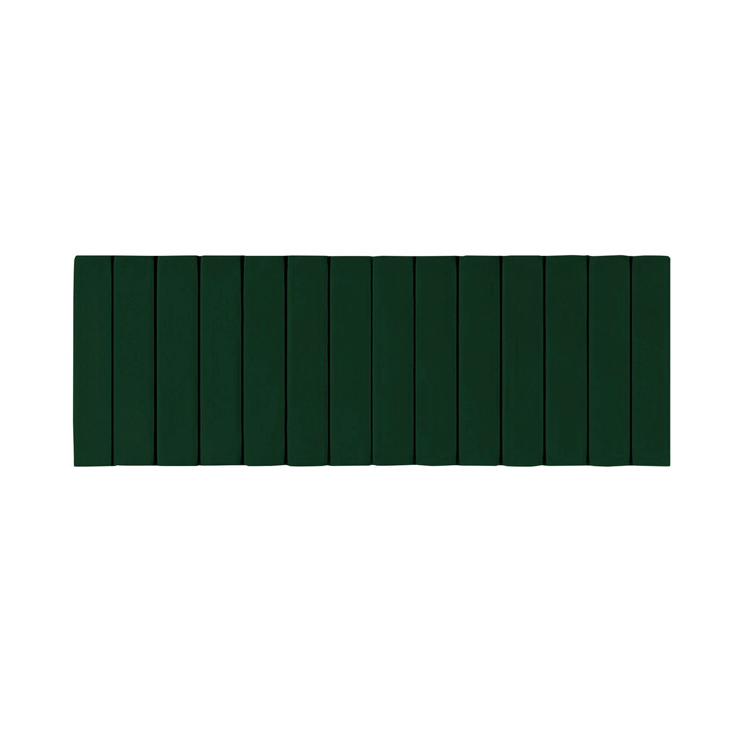 Cabeceira Painel Estofada para Cama Box 140 cm - Palito - Verde Musgo - 2