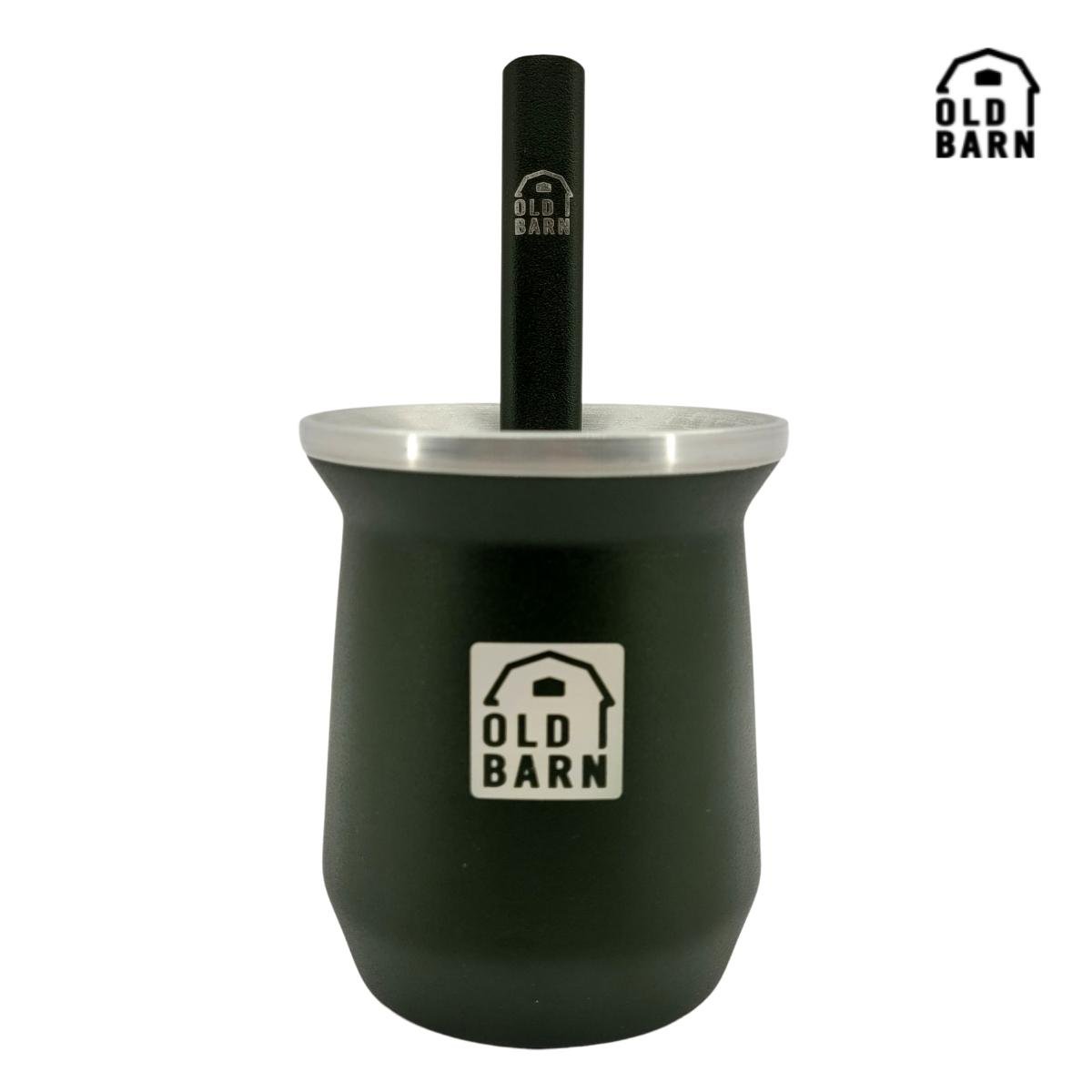 Kit 1 Copo Térmico De Alumínio 300ml Tereré Chimarrão 1 Bomba Tereré Inox Jumbo Mola Removí - Verde - 2