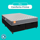 Ver imagem 4 de Conjunto Cama Box Bau Blindado King + Colchão D23 Pro Inducol