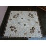 Mandala Mosaico Floral Tapete Jardim Florido 80cm - 2