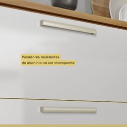 Lavanderia Modulada com Balcão 2 Portas e Armário Aéreo 100% Mdf Burguesa - 13