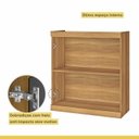 Ver imagem 4 de Lavanderia Modulada com Balcão 2 Portas e Armário Aéreo 100% MDF Burguesa Cinza/Amadeirado Freijó/Grafite