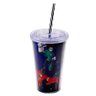Copo com Canudo Personagens Dc Comics 450ml Tasco Inport - 3