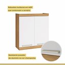 Ver mais imagens de Lavanderia Modulada com 2 Balcões e 2 Armários Aéreos 100% Mdf Burguesa