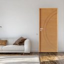 Ver imagem 1 de Porta Lisa Padrão Imbuia Concept 11 Batente Ecológico 09 Fechadura Stilo Externa 72 x 2,10 Direito m