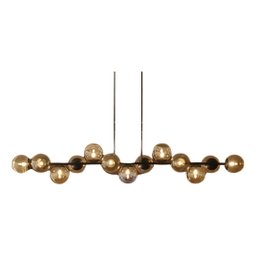 Lustre Pendente 13 Globos de Vidro - 2