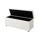 Ver imagem 2 de Calçadeira Baú Casal 140cm Branco