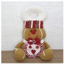 Ver imagem 1 de Enfeite para Porta Maçaneta Natal Biscoito Natalino 25cm