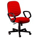 Ver imagem 1 de Cadeira Diretor Gomada Com Braços Linha Blenda Vermelho