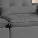 Ver mais imagens de Sofá São Paulo Retrátil e Reclinável - Assento com Molas – 210 Cm