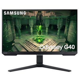 Monitor Gamer Samsung Odyssey G40 27" Fhd 240 Hz 1ms Ajuste De Altura Hdmi Dp Gsync Freesync Preto- - 1 Monitor Gamer Samsung Odyssey G40 27" Fhd 240 Hz 1ms Ajuste De Altura Hdmi Dp Gsync Freesync Preto- - 1