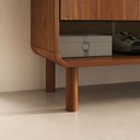 Ver mais imagens de Sapateira Vertical Hall Entrada 18 Pares Sapatos 44 Prateleiras Ajustáveis Castanho Juan Idimex