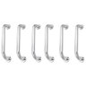 Alça de Apoio Inox 30cm Barra Kit 6 Unidades Cadeirante Acessibilidade Idoso Segurança Deficiente Co - 1