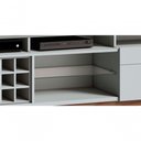 Ver imagem 3 de Rack Classic +ad 1.8 Branco Acetinado - Imcal Móveis