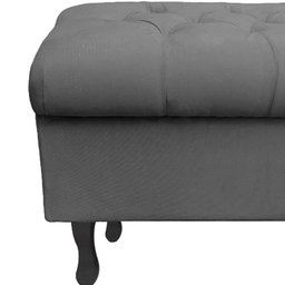 Recamier Bau Bia 80cm Suede Grafite - Dominic Decor - 2