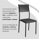 Ver imagem 7 de Conjunto Sala de Jantar Mesa 120x90cm Base Pérola Tampo Mdf Laca com Vidro Florença