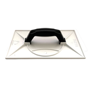 Ver imagem 1 de Desempenadeira Plástica Lisa Branca 18x30