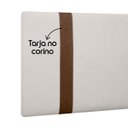 Ver imagem 4 de Painel Suspenso Cabeceira Dobrável Pietro para Cama Box Queen Size 160cm Boucle:bouclê Bege Marfim