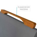 Ver imagem 2 de Conjunto Sala de Jantar 4 Lugares Mesa Lisy e Cadeiras Móveis Mix Off White/azul Turquesa Escuro