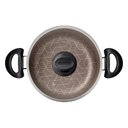 Ver imagem 4 de Caçarola Paris Alum. Antiad. 26cm 6,3 L Vermelho Tramontina