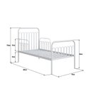 Ver imagem 4 de Cama Infantil de Solteiro em Ferro - Nina