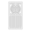 Ver imagem 3 de Painel Vazado Divisória Mdf Pequim Branco - 0,60x2,20m