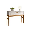 Ver imagem 7 de Aparador Intense Retrô com Pés de Madeira Freijó / Off White Perolizado - Movelove