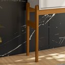 Ver imagem 5 de Aparador Intense Retrô com Pés de Madeira Freijó / Off White Perolizado - Movelove