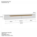 Ver imagem 3 de Rack para TV até 55 Polegadas Suspenso Uno