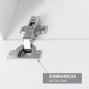 Ver mais imagens de Rack Suspenso para TV até 55 Polegadas MDF 160cm Uno Branco