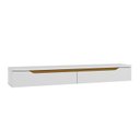 Ver imagem 2 de Rack Suspenso para TV até 55 Polegadas MDF 160cm Uno Branco